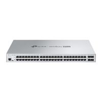 TP-Link Campus Switch S5500-48GP4XF, 48x1G PoE L2+ 4xSFP+ Switch