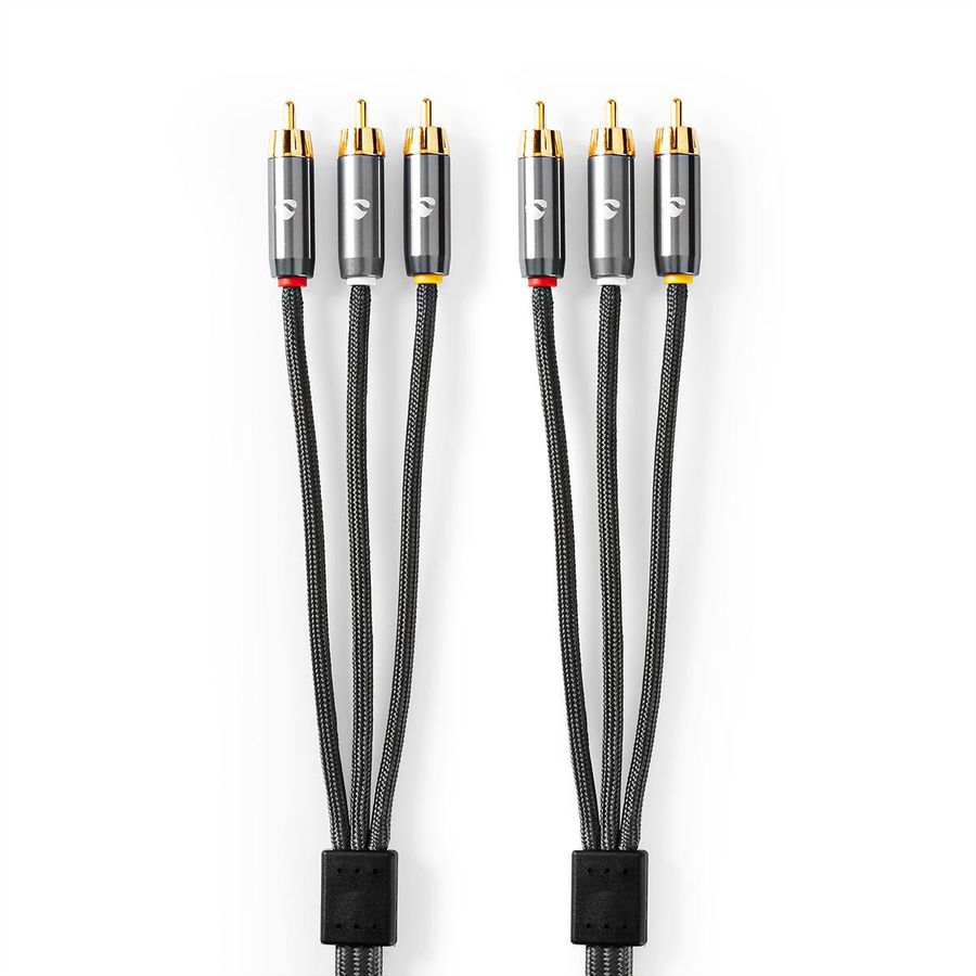 Nedis CROLINE Câble 3,5mm / 2x RCA M, 2 m