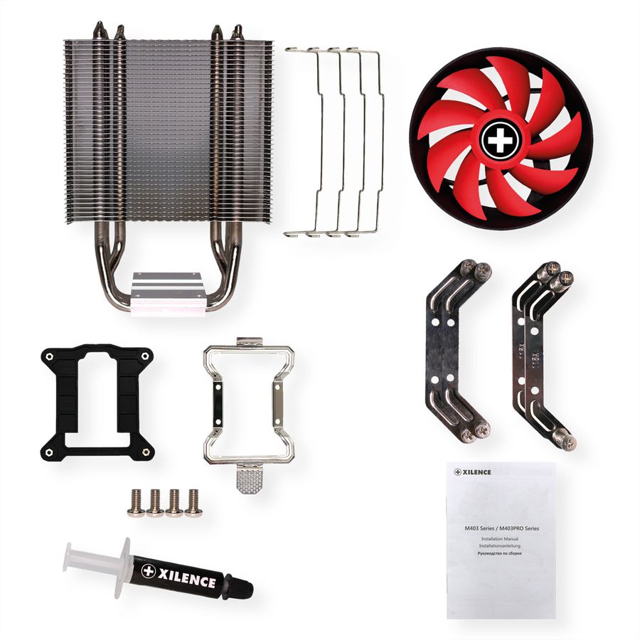 Xilence M403PRO AMD et Intel Ventirad, 120mm PWM Ventilateur, 150W TDP