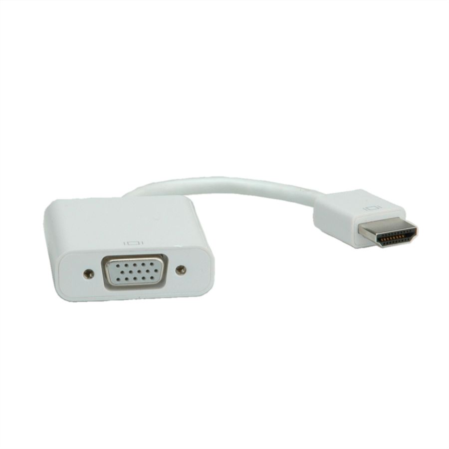 ROLINE Adaptateur HDMI-VGA, HDMI M-VGA F, 0,15 m