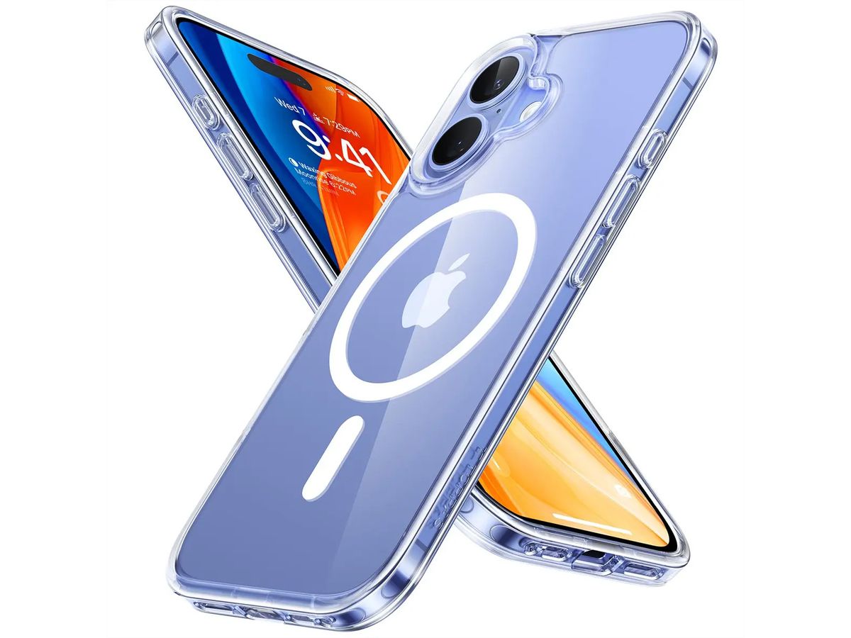 Torras Diamond Schutzhülle, iPhone 16, MagSafe, transparent