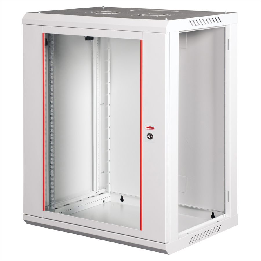 ROLINE 19-Zoll Wandgehäuse Basic Plus 15HE, 600x450 BxT grau