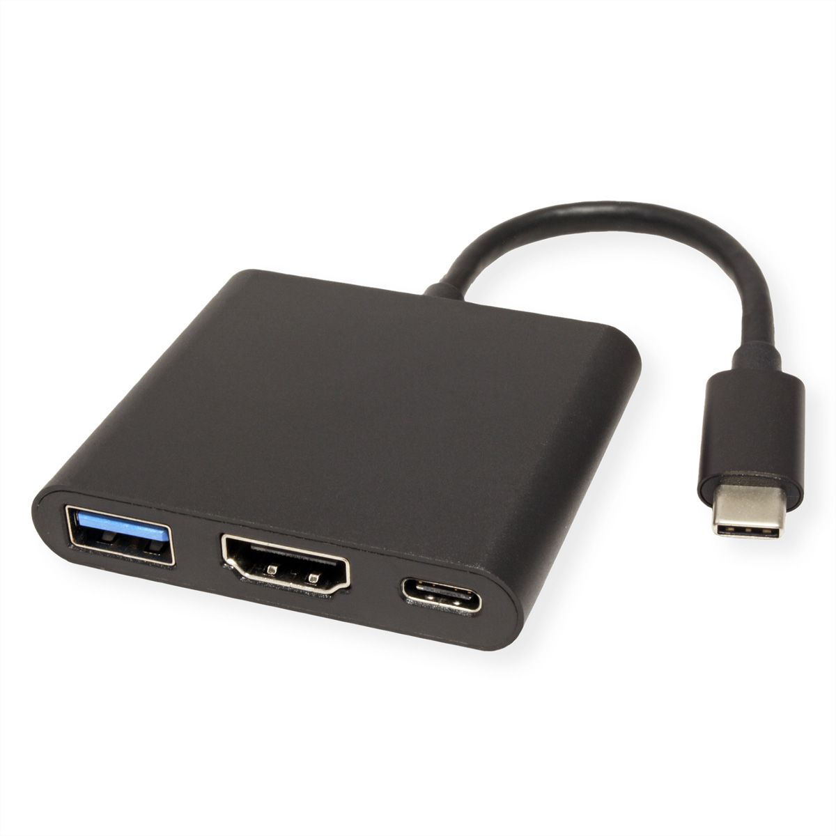 Convertisseur USB A vers HDMI - Connexion 1 : USB A mâle Connexion 2 : HDMI  femelle Résolution maximale : Full HD@60Hz