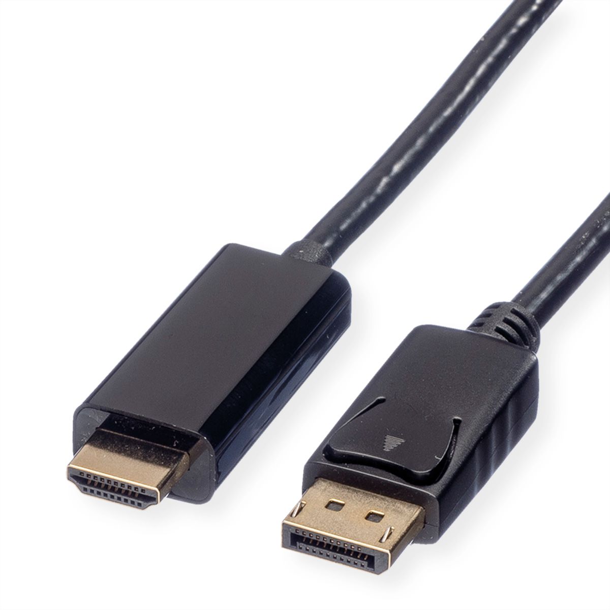 ROLINE DisplayPort Kabel DP - UHDTV, ST/ST, schwarz, 2 m