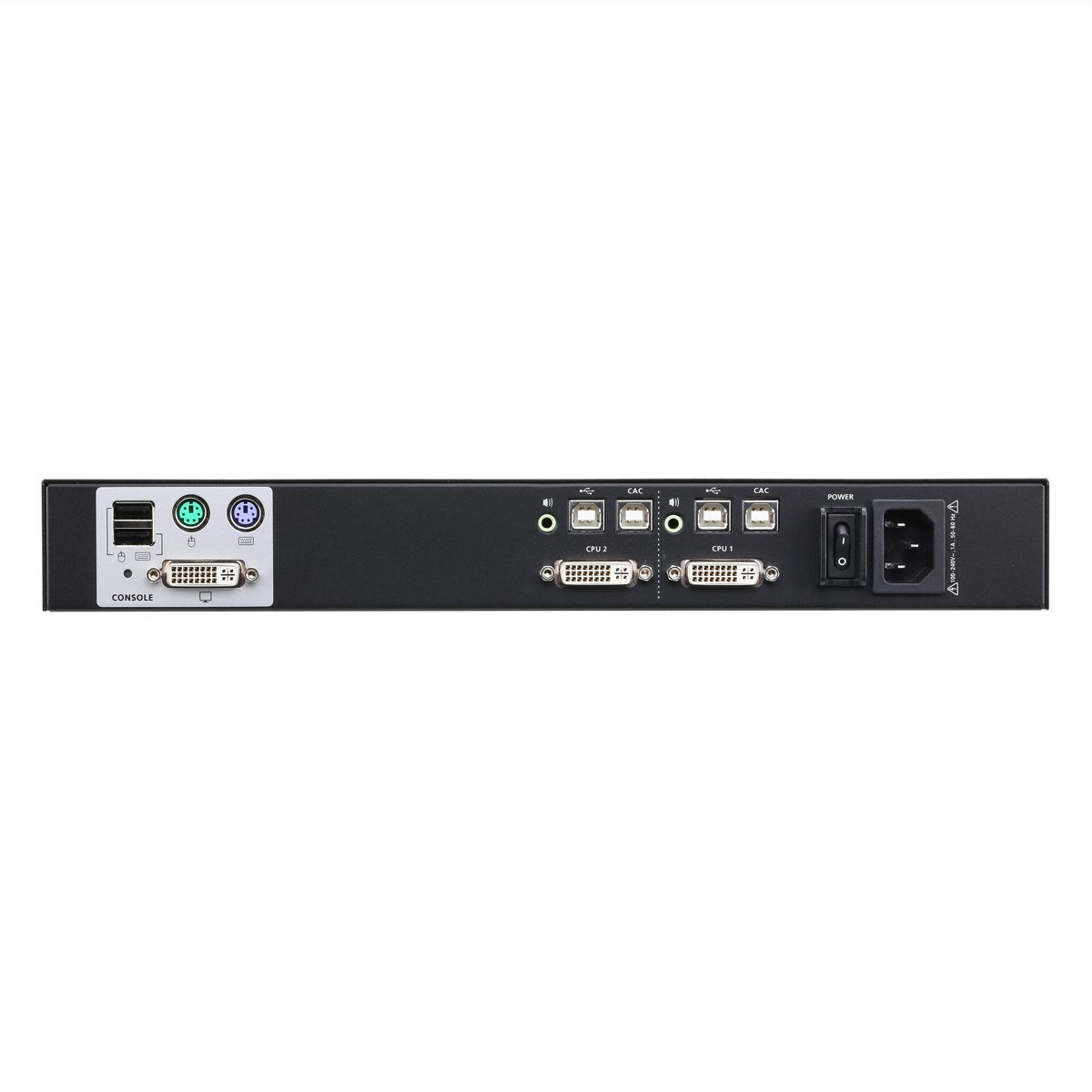 ATEN CS1182D Commutateur KVM sécurisé DVI USB à 2 ports