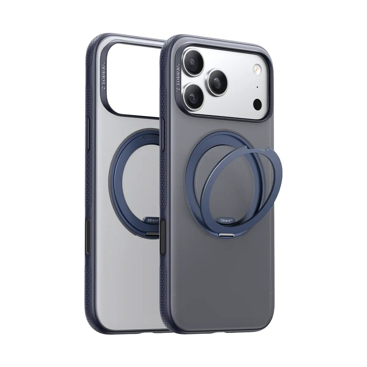 Torras Ostand R Fitness Case , iPhone 17 Pro, MagSafe, bleu