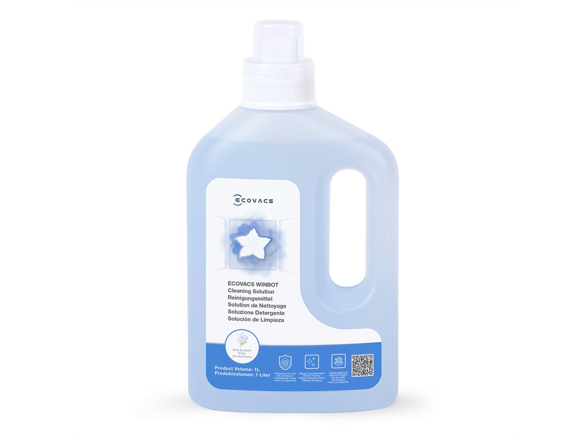 Ecovacs WINBOT Reinigungslösung 1L, zu Winbots-Serie