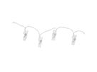 T'NB LENSY LED Lamettas mit Clip 10Stk., versch. Farben