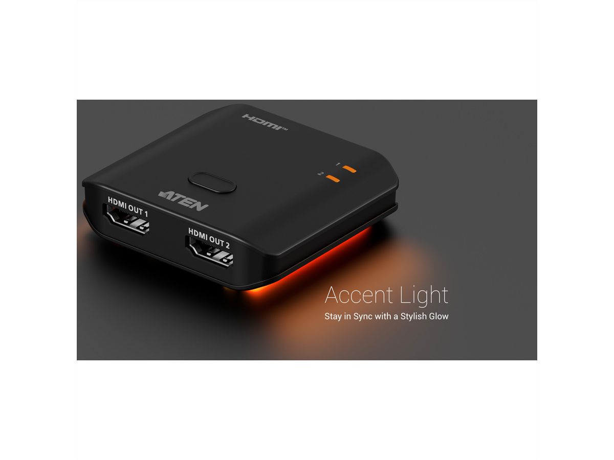 ATEN VS4812 Distributeur HDMI 2 ports True 4K