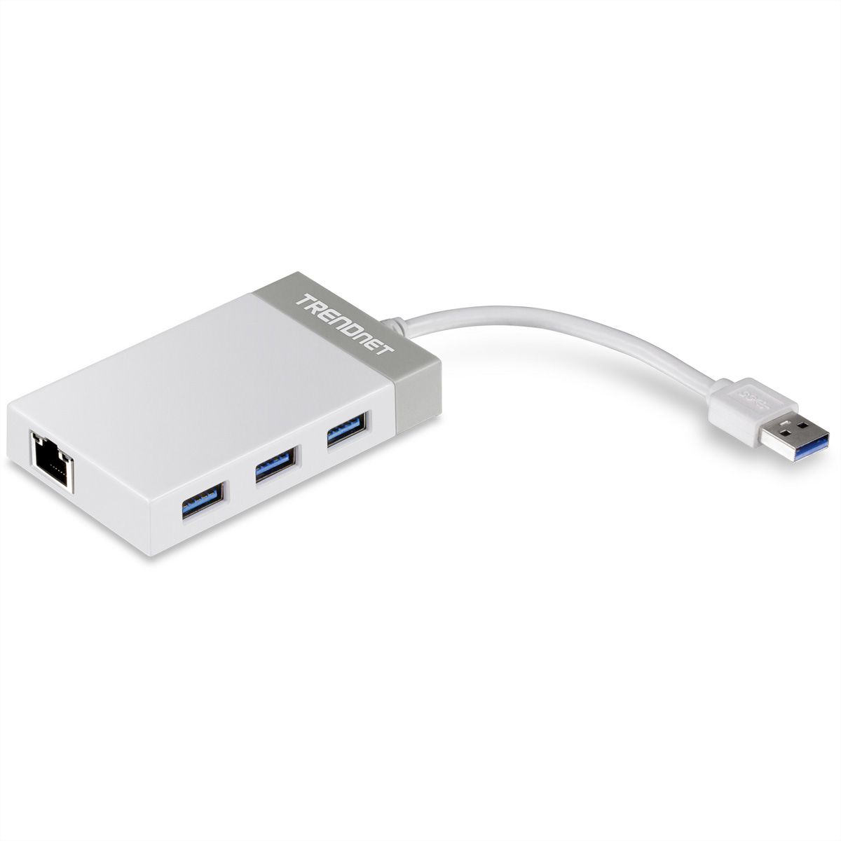 TRENDnet TU3-ETGH3 Adaptateur USB 3.0 vers Gigabit + hub