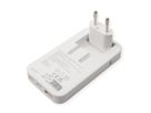 ROLINE Chargeur USB extra plat, avec prise Euro pliable, 65W