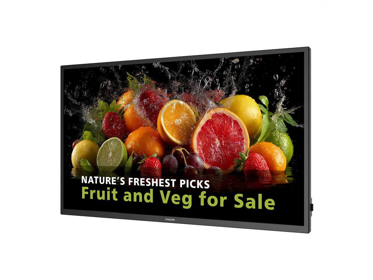 Philips Signage Display 32BDL5050D/00, 32", UHD, 24/7, 500cd/m², Android