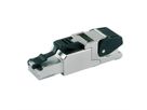 TELEGÄRTNER MFP8 feldkonfektionierbarer RJ-45 Stecker, Cat.6A (Class EA) T568A