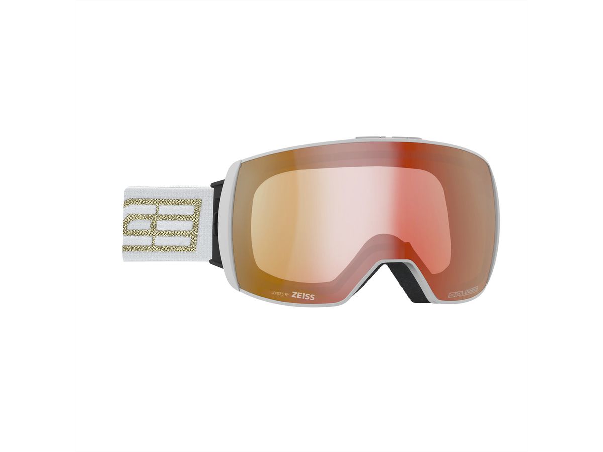 Salice Occhiali Lunettes de ski 605TECH, White-Gold / Tech S2-S4