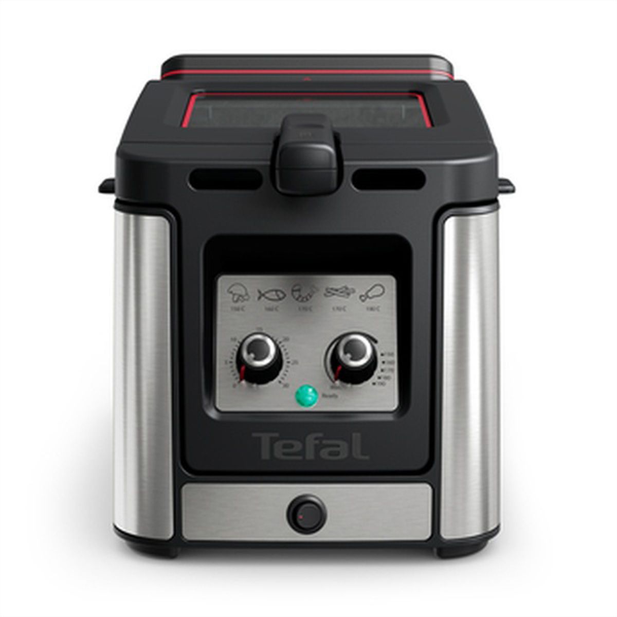 Friteuse Tefal Clear Duo FR600DCH, 3,5 l, acier inoxydable, minuterie