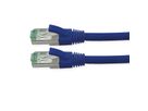 ROLINE RM Cordon Cat.6A S/FTP(PiMF), bleu, 7 m