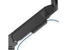 ROLINE Bras LCD, fixation murale, charge maximale de 27 kg, <144,78cm (57")