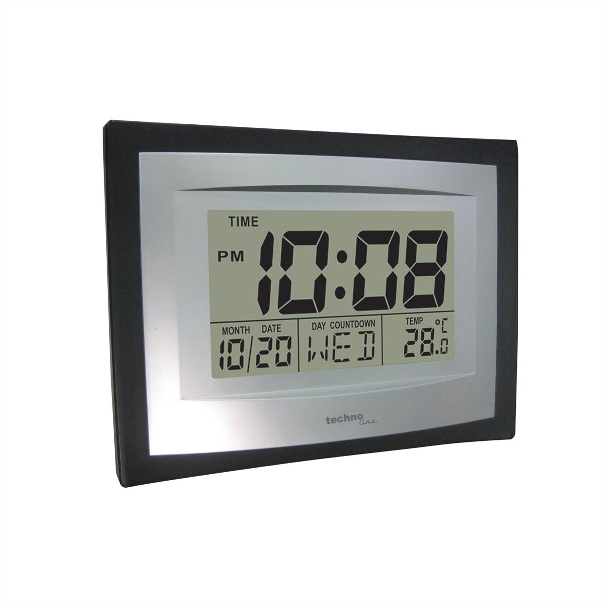 TechnoLine Wanduhr WS8004 Digital