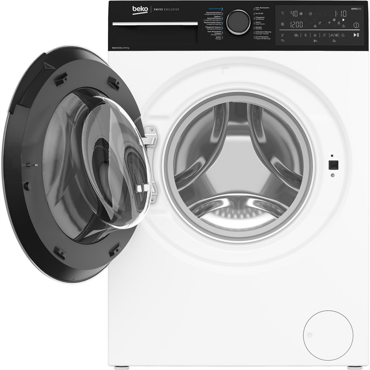 Beko Lave-linge séchant WT510, W10kg/T7kg, SteamCure, 1'400U/min