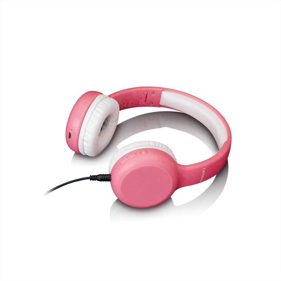 Lenco Casque Enfants HPB-110, Rose