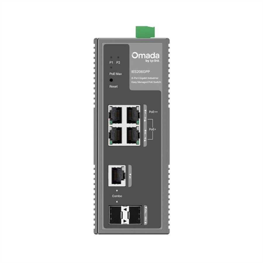 TP-Link IES206GPP Omada PoE+ Switch 6 Port