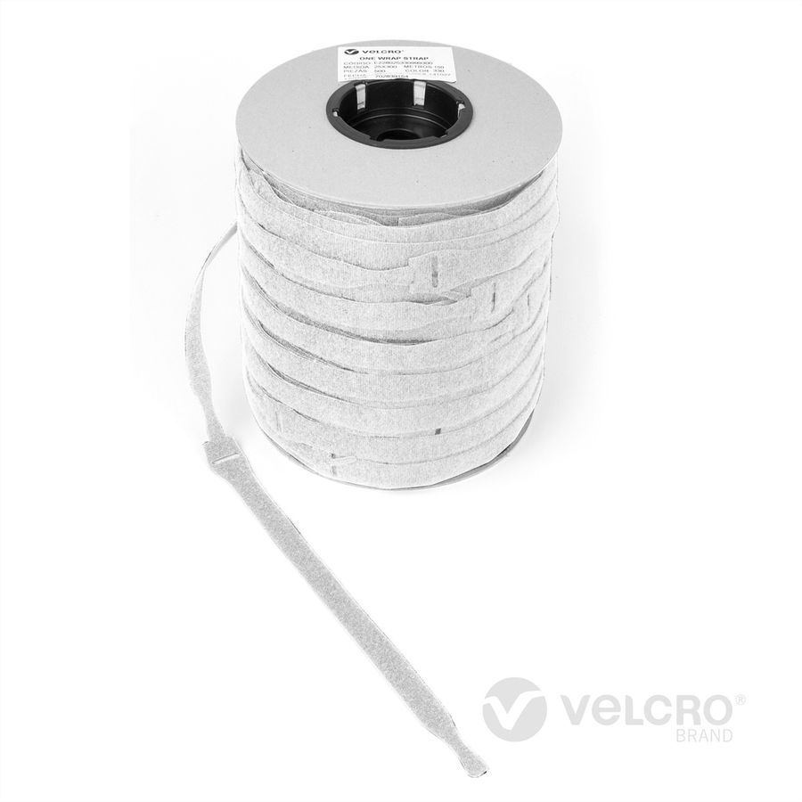 VELCRO® One Wrap® Strap 20mm x 150mm, 750 pièces, blanc