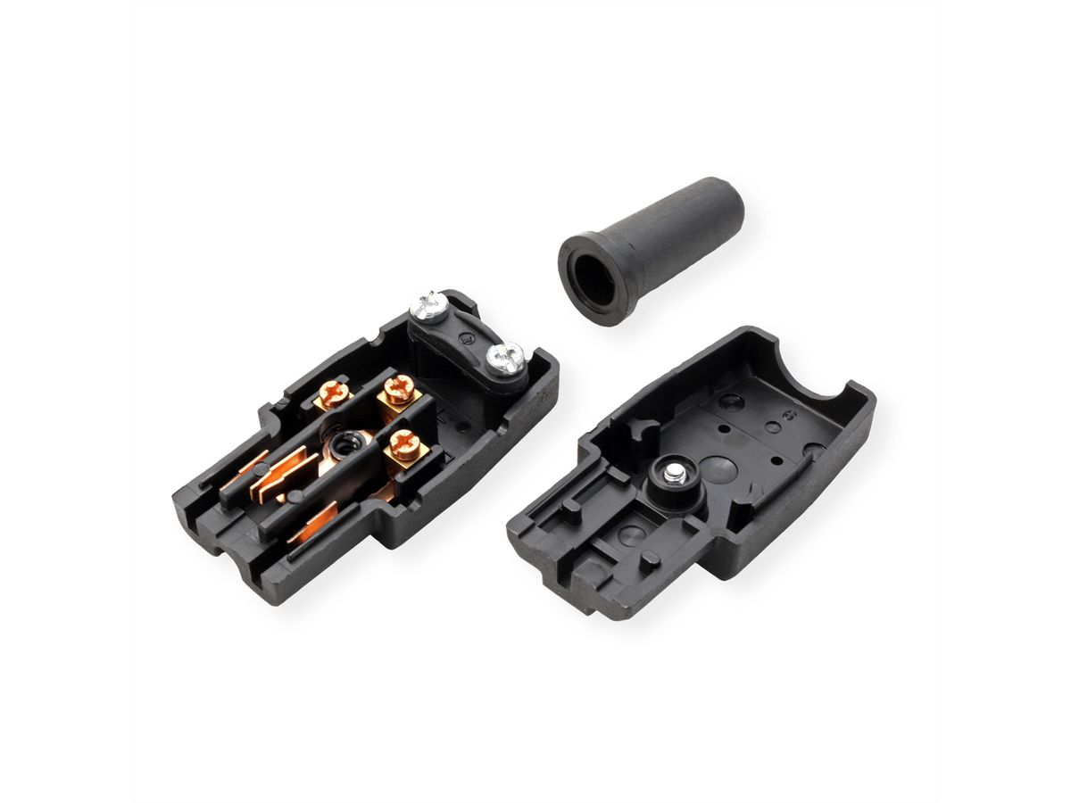 BACHMANN Heißgerätedose Typ 789 155°C, schwarz