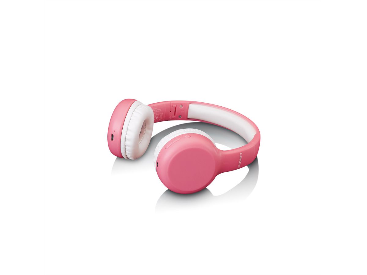 Lenco Casque Enfants HPB-110, Rose