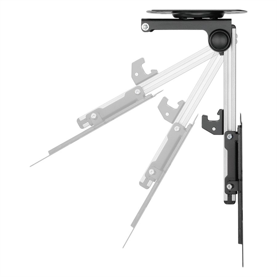 VALUE Bras pour TV, montage au plafond, pliable, 17-37", jusqu'à 20kg