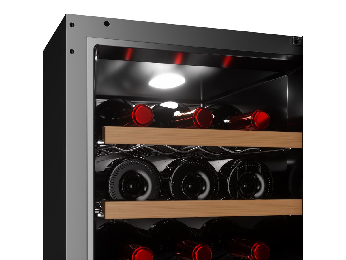 Climadiff Weinkühlschrank CUVEE18, Freistehend, 1 Zone, 18 Flaschen