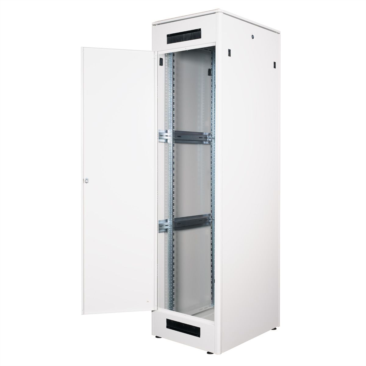 ROLINE 19-Zoll Netzwerkschrank Pro 47 HE, 600x800 BxT Glastür grau