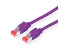 Cordon DÄTWYLER Cat.6 (Classe E) S/FTP, CU 7702 flex LS0H, Hirose TM21, violet, 20 m