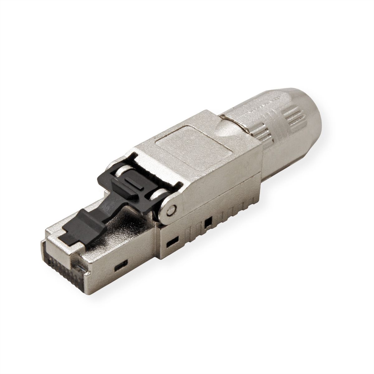 ROLINE Connecteur RJ-45 à confectionner Cat.6A (Classe EA), STP, argent