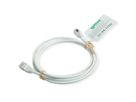 ROLINE GREEN Cordon DataCenter U/FTP Cat.6A (Classe EA), LSOH, slim, gris, 3 m