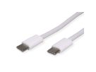 VALUE Câble USB 2.0, C–C, M/M, 60W, blanc, 2 m