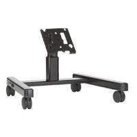 Chief Chariot pour moniteur de confiance 2' - MFQUB, AV mobile réglable en hauteur manuellement, noir