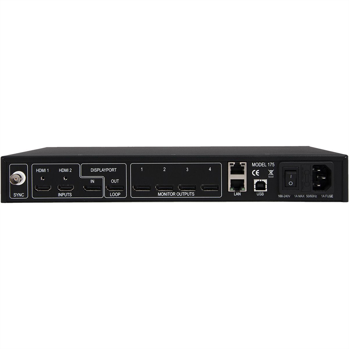 **DEMO**Datapath Fx4/H Display-Controller, HDCP und Durchschleifung-HDMI-Ausgänge