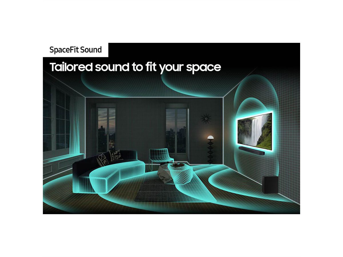 Samsung Soundbar HW-Q700D , Titane noir