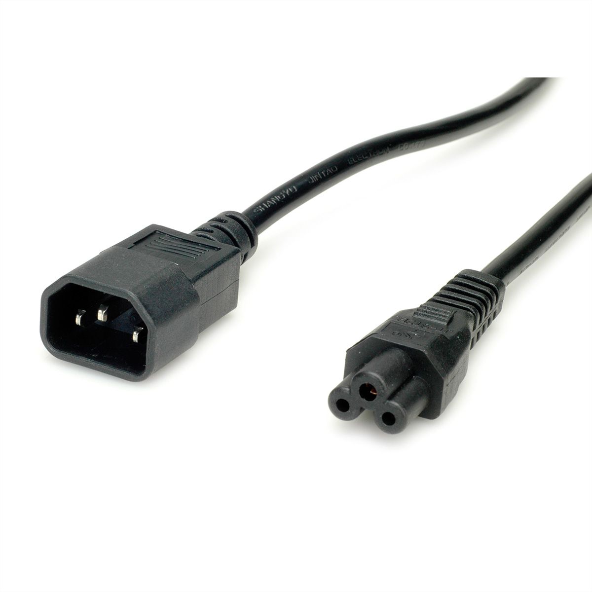 VALUE Câble IEC320/C14 M - C5 F, noir, 1,8 m