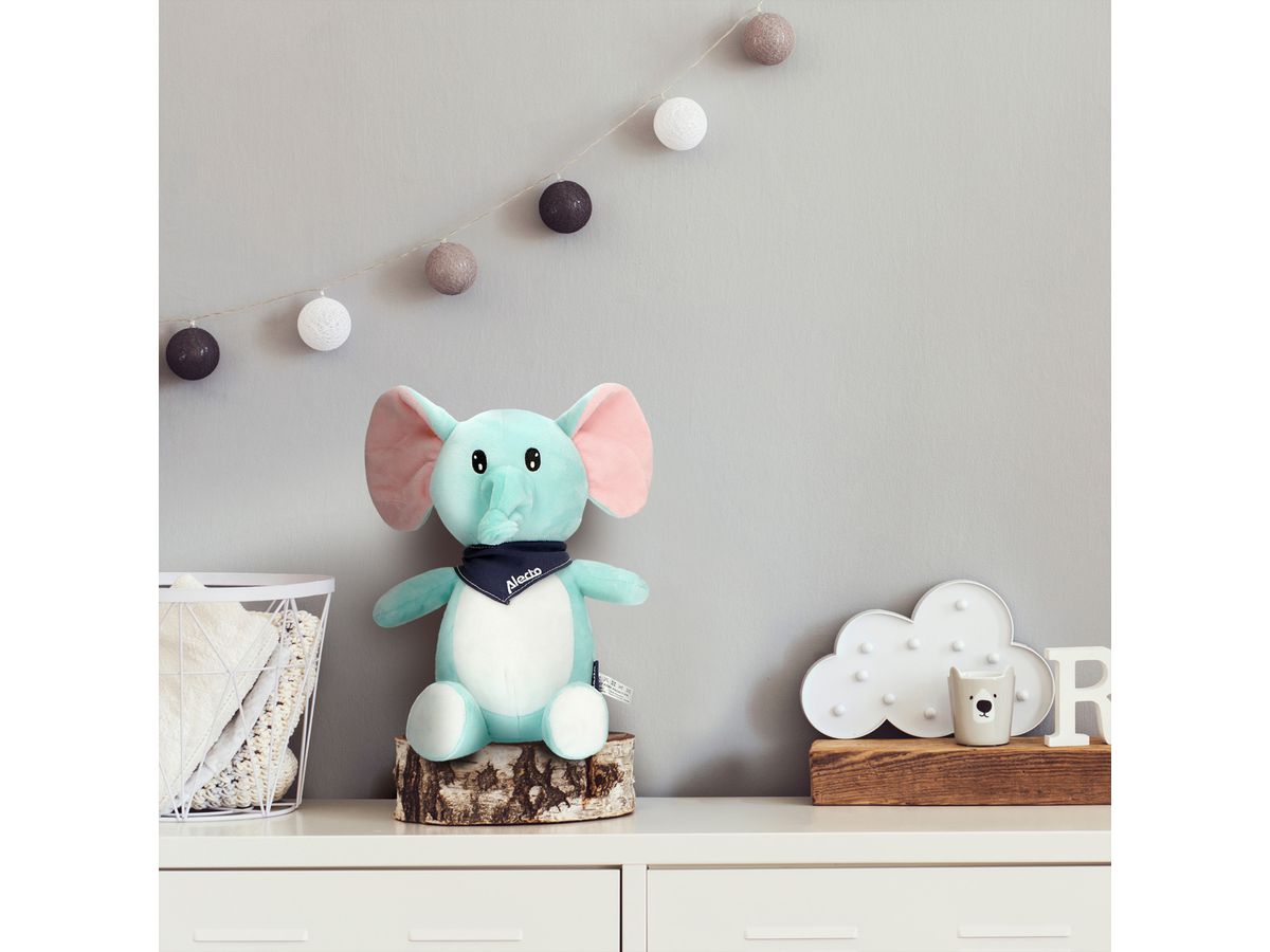 Alecto Doudou avec son BC-350, Bleu