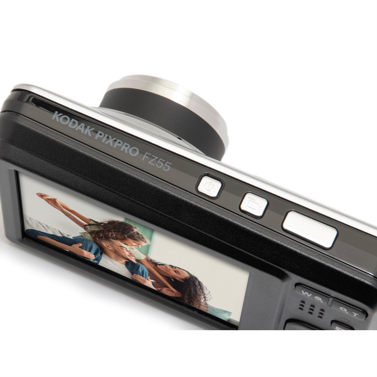 Appareil photo compact Kodak PixPro FZ55 argent, 16 MP, zoom 5x, Full HD
