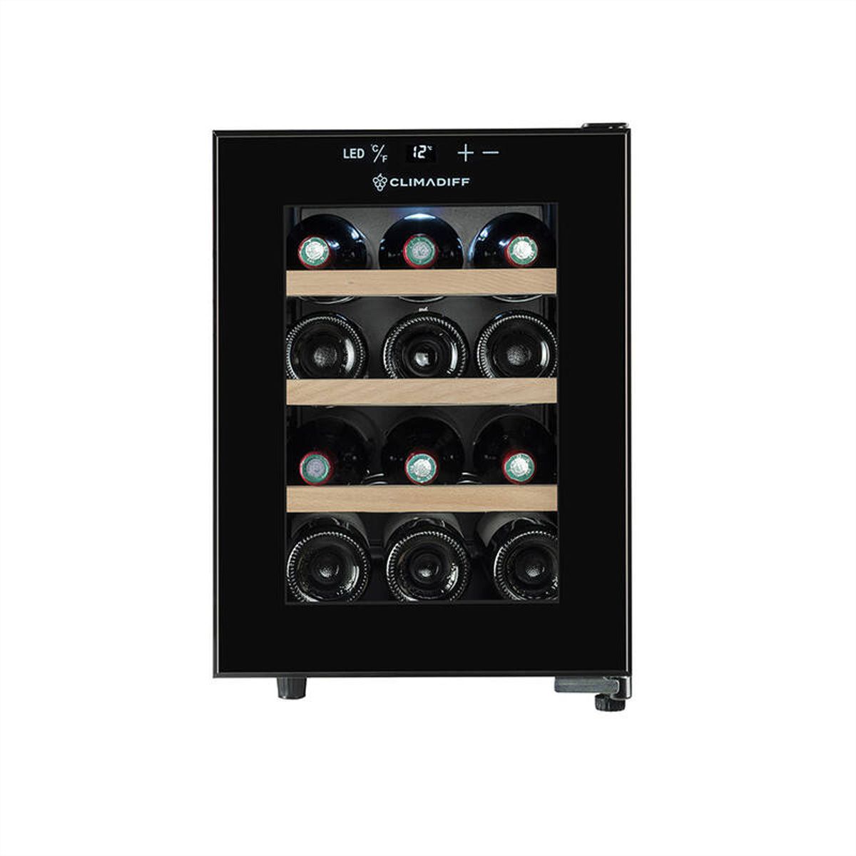 Climadiff Armoire à vin CUVEE12, Autonome, 1 zone, 12 bouteilles