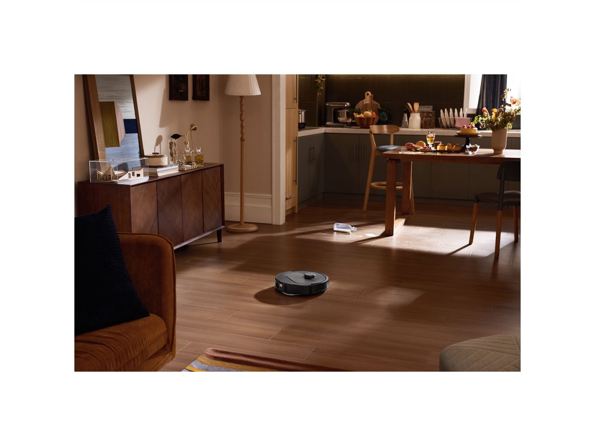 Roborock Aspirateur Qrevo S ProX noir, Robot aspirateur/balayeur