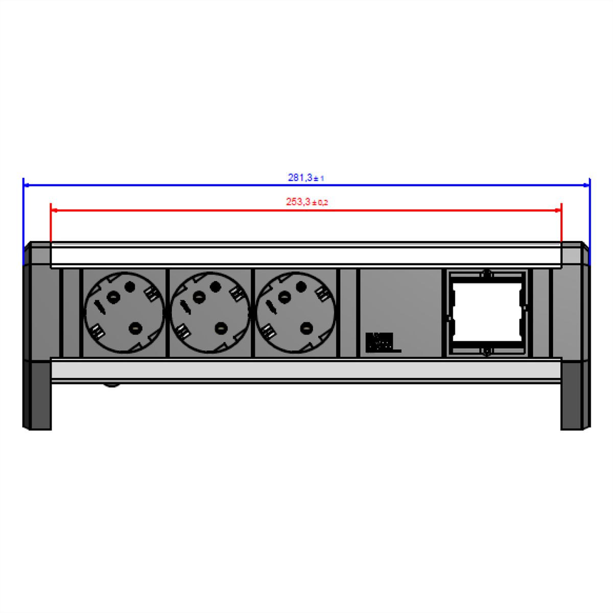 BACHMANN DESK 3x contact de protection 1x ABD GST18