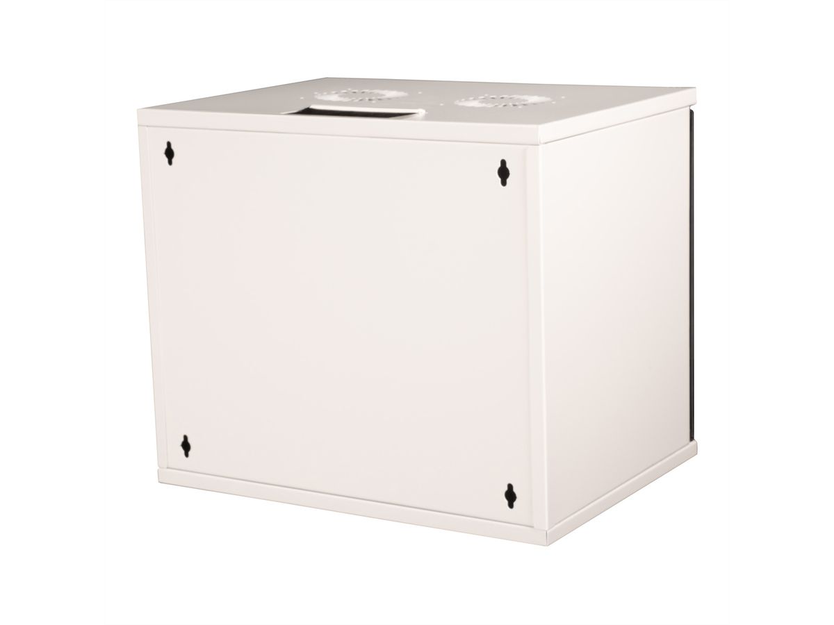 ROLINE 19" Boîtier mural Basic 9U, 540x400 LxP gris, EN KIT
