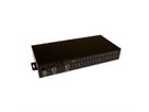 EXSYS EX-1116HMVS Hub USB 3.2 Gen1 à 16 ports, protection de surtension et kit rail DIN