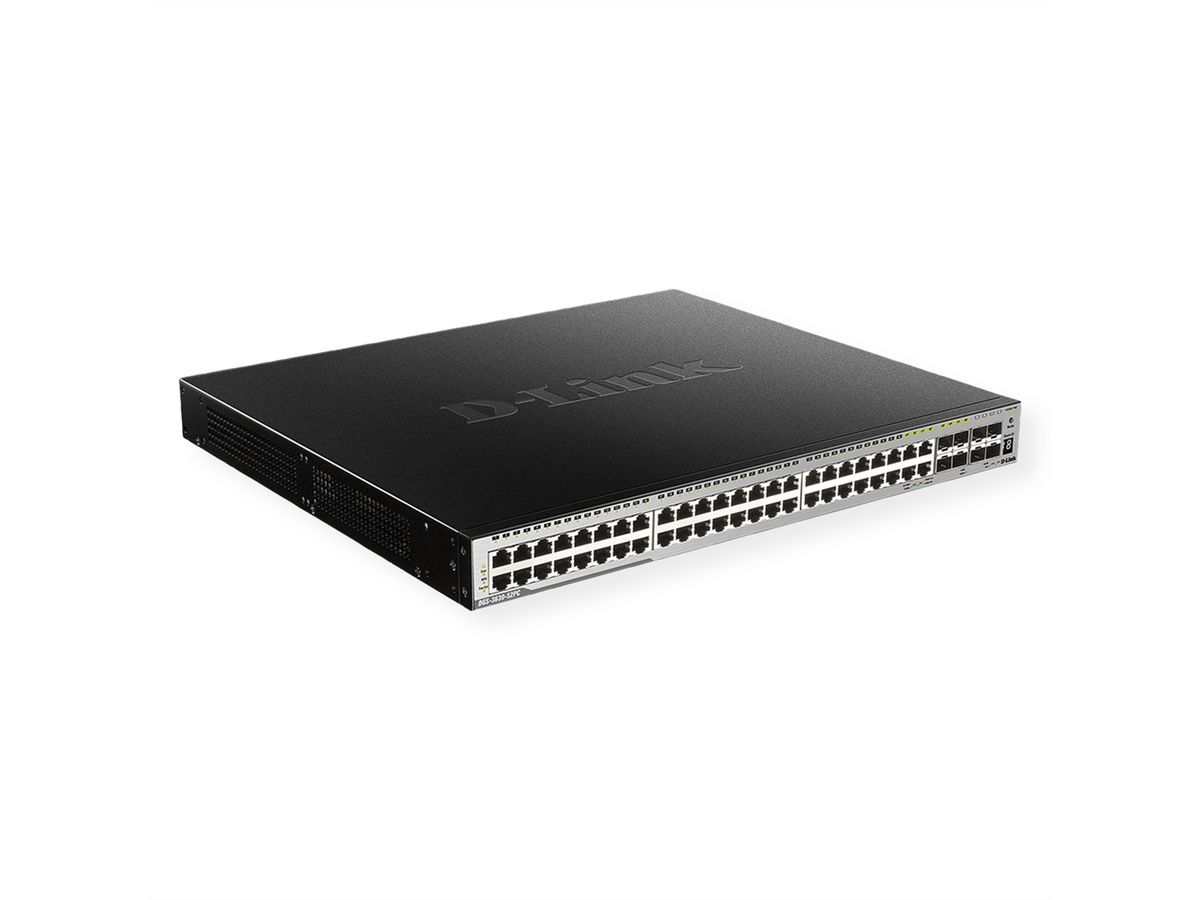 D-Link DGS-3630-52PC/SI/E 52-Port Layer 3 Gigabit PoE Stack Switch (SI)