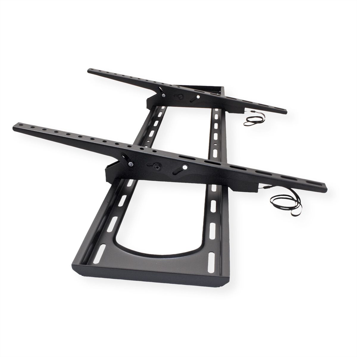 VALUE Support mural TV, distance murale de 80 mm, inclinable, 60–120 pouces, jusqu'à 120 kg