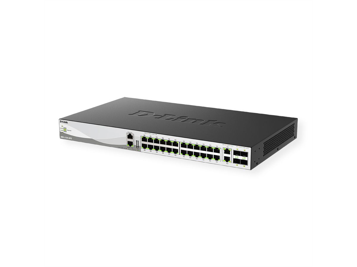 D-Link Switch DMS-3130-30TS/E , Layer 3 Multi-Gigabit Stack