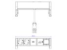 BACHMANN DESK2 2x contact de protection USB C